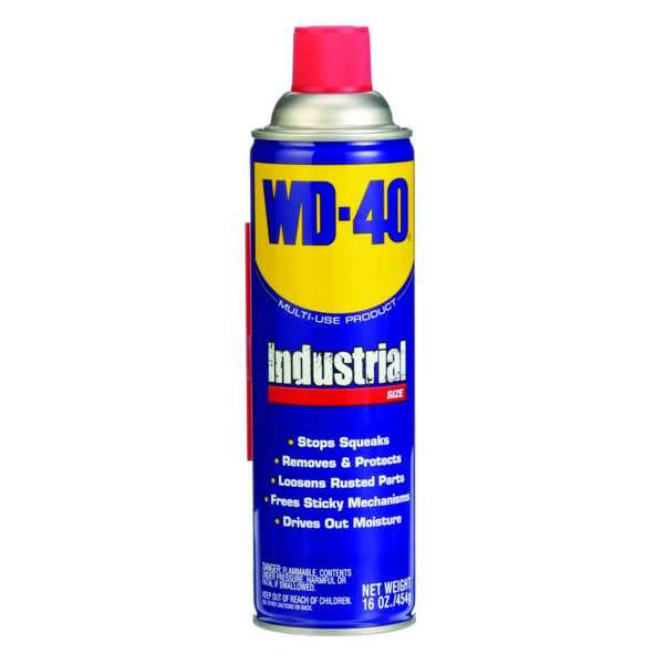Multi-Use Lubricant, -60 to 300 Degrees F, Industrial Size 16 oz Aerosol Can, Amber
