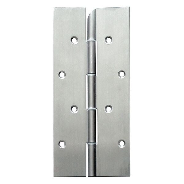 4 1/2 in W x 120 in H Satin Stainless Steel Door and Butt Hinge