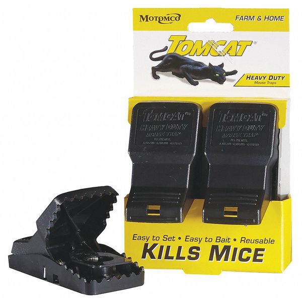 Mouse Trap, 2-1/2 In. L, 5 In. W, PK2