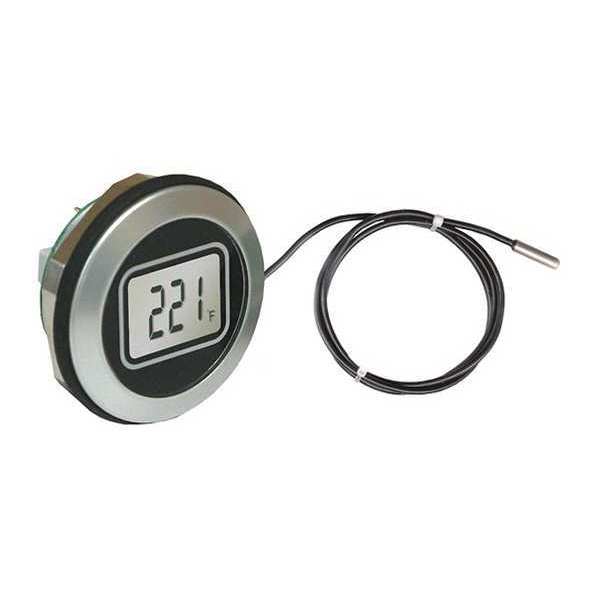 Thermometer, Round, 3-1/2In, Waterproof