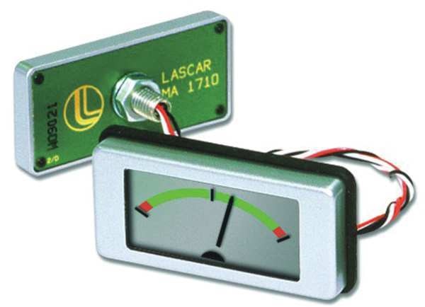 Analog LCD Voltmeter, Drill Mount, 1V