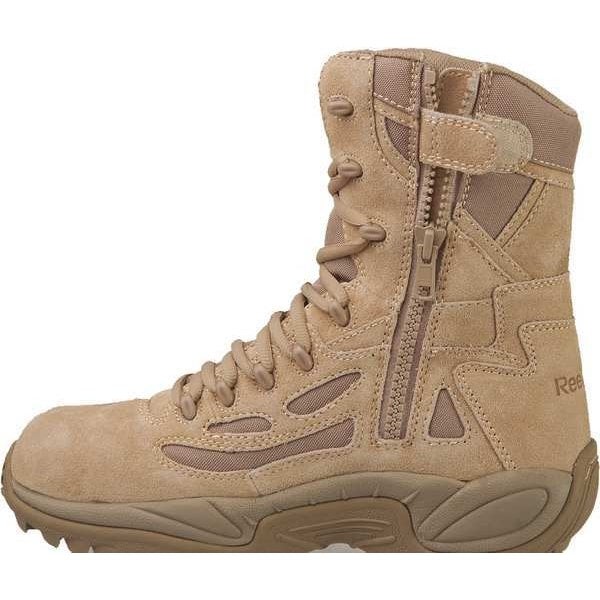 Size 8 Men's 8 in Work Boot Composite Work Boot, Desert Tan