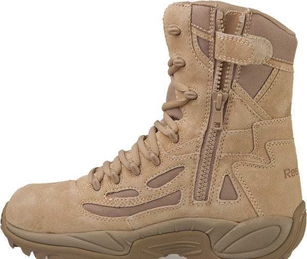 Size 14 Men's 8 in Work Boot Composite Work Boot, Desert Tan