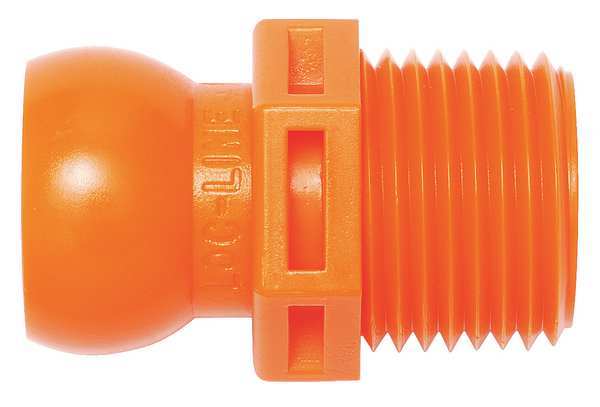 Male NPT Connector, 1/2In, PK50
