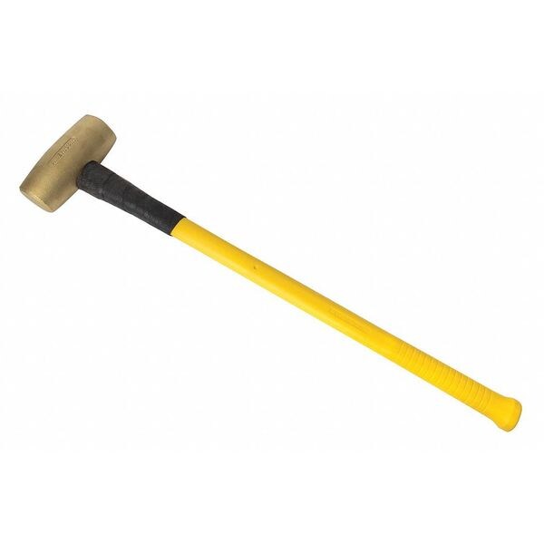 Non Sparking Sledge Hammer, 14 lb.