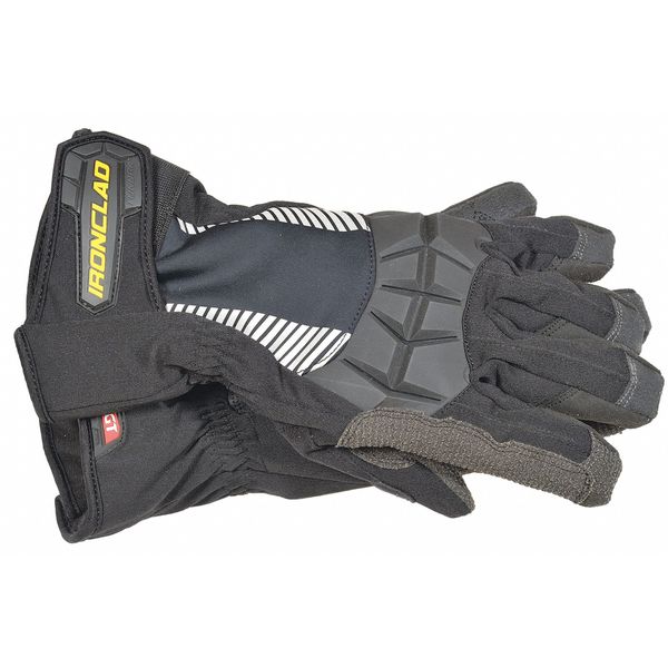Cold Protection Impact-Resistant Gloves, Insulated Lining, L