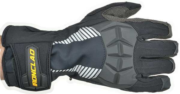 Cold Protection Impact-Resistant Gloves, Insulated Lining, XL