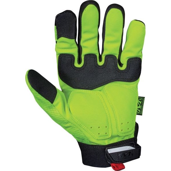 M-Pact XD Impact Gloves, L, Hi-Vis Yellow, PR