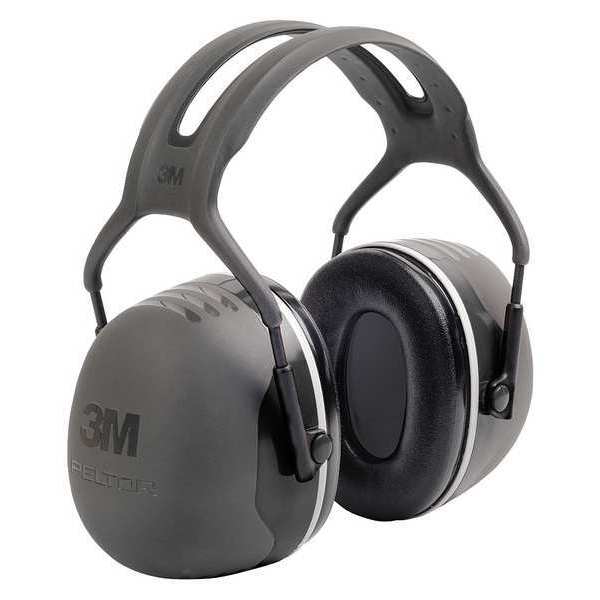 Peltor X5 Over-the-Head Ear Muffs, Dielectric, Electrically Insulated, Passive, NRR 31 dB, Black