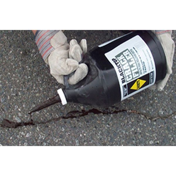 1 gal. Black Blacktop Crack Filler