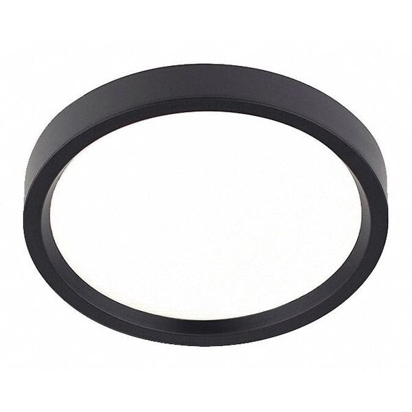 Round Downlight, 3000K, Black, 5