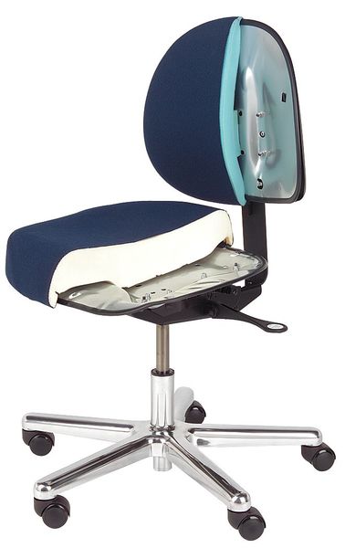 Polyurethane Task Chair, 23-1/4