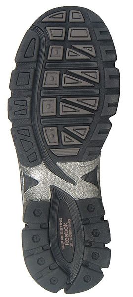 Athletic Shoes, Sfty Toe, Blk/S, 14, PR