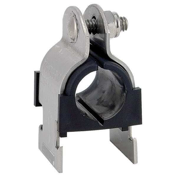 Cushion Clamp, S/S, 4-5/16 In Tube OD