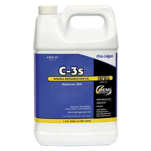 Refrigeration Lubricant, Mineral, 1 gal