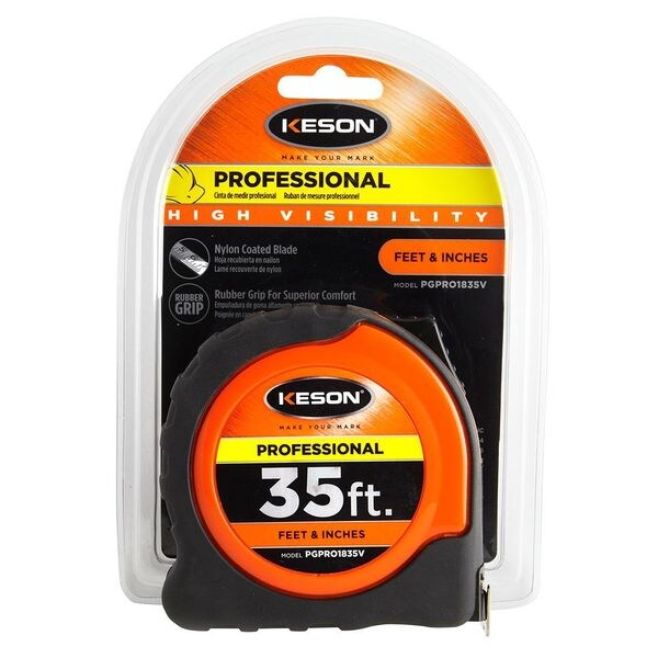 35 ft Tape Measure, 1 in Blade