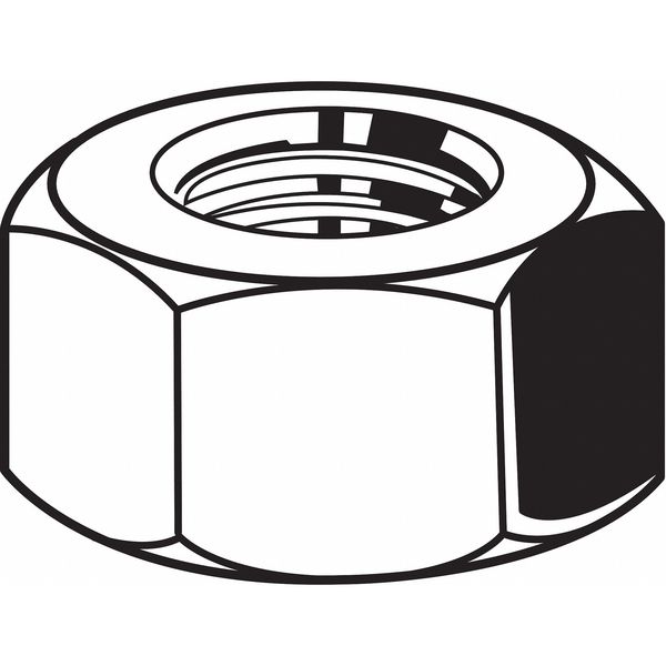 Hex Nut, 3/8