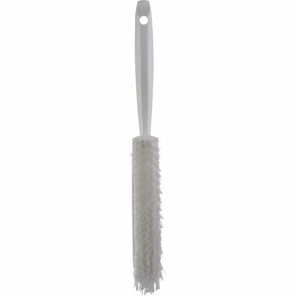 1 19/32 in W Bench Brush, Soft, 6 3/4 in L Handle, 7 in L Brush, White, Plastic, 13 in L Overall