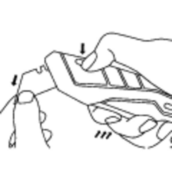 Safety Knife, Self-Retracting, Straight, General Purpose, Plastic