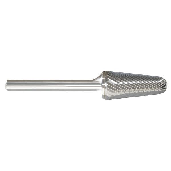 Carbide Bur, Taper Radius, 1/8, 1/8 Shank
