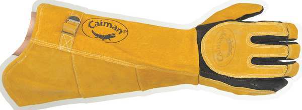 MIG/Stick Welding Gloves, Deerskin Palm, L, PR