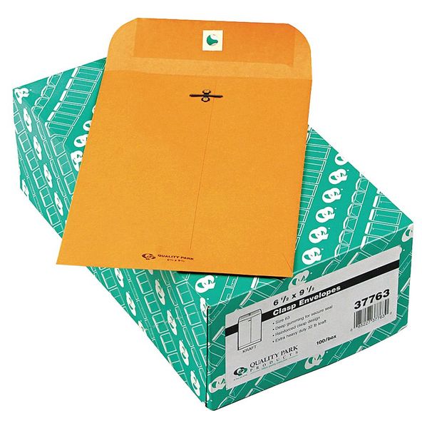 Catalog Envelope, Light Brown, Kraft, PK100