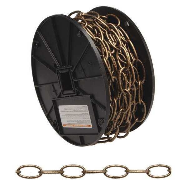 #10 Decorator Chain, Brushed Nickel, 40' per Reel