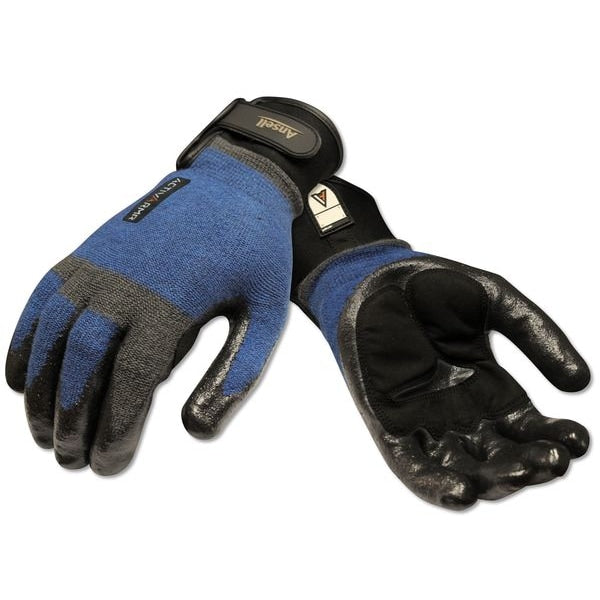 Cut Resistant Coated Gloves, A4 Cut Level, Nitrile, XL, 1 PR