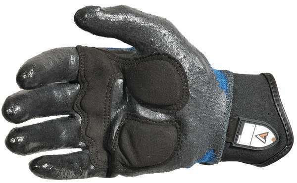 Cut Resistant Coated Gloves, A4 Cut Level, Nitrile, M, 1 PR