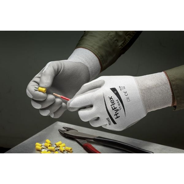 Cut Resistant Coated Gloves, A2 Cut Level, Polyurethane, 3XL, 1 PR