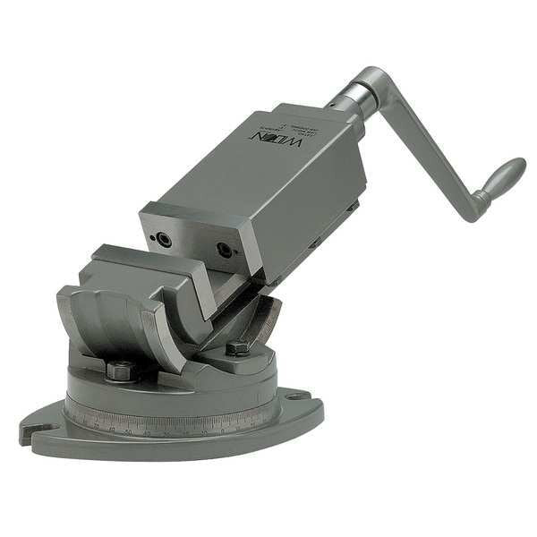 Angle Machine Vise, 1-5/16 Deep, 2 in Open