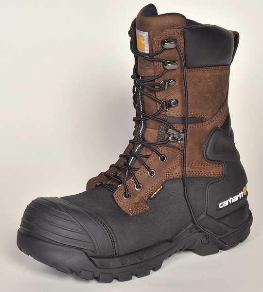 Pac Boots, Composite Toe, 10In, 9M, PR