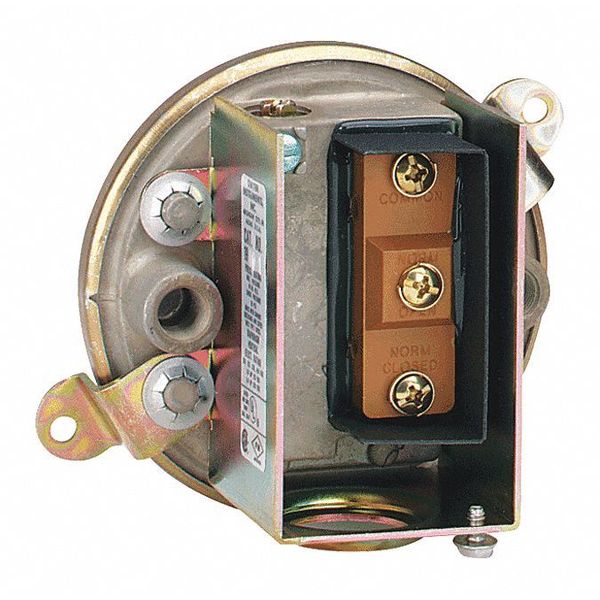 Air Pressure Switch, 0.07to0.15 In. H2O