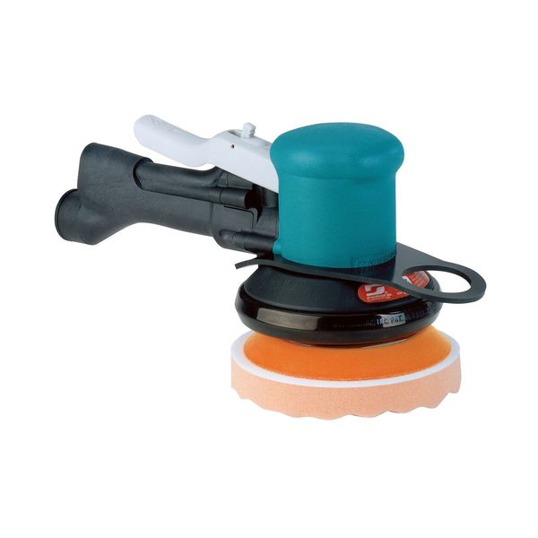 Air Polisher, 5 In. Pad, 10000 rpm