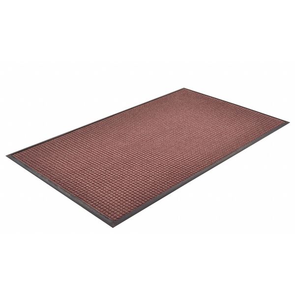 Entrance Mat, Burgundy, 4 ft. W x