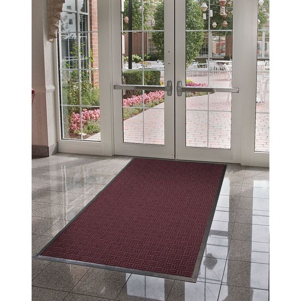 Entrance Mat, Burgundy, 3 ft. W x 5 ft. L