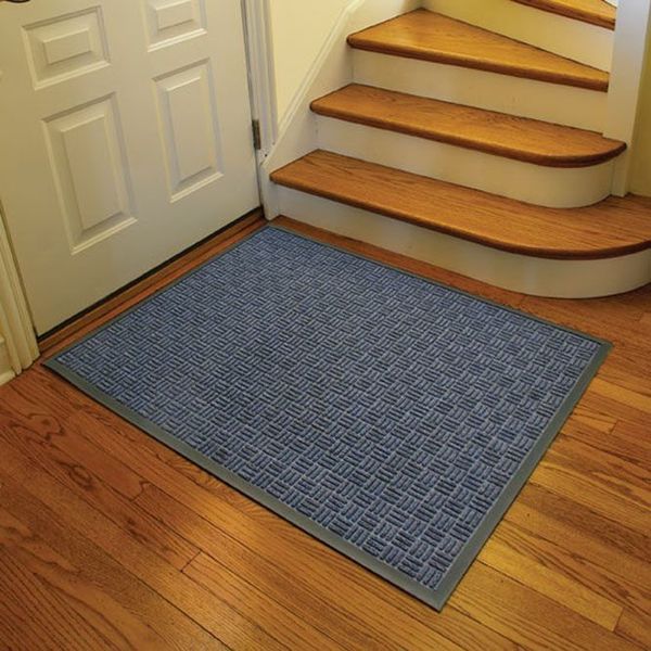 Entrance Mat, Blue, 3 ft. W x 5 ft. L