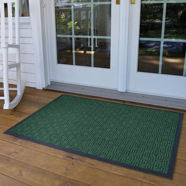 Entrance Mat, Hunter Green, 4 ft. W x 6 ft. L