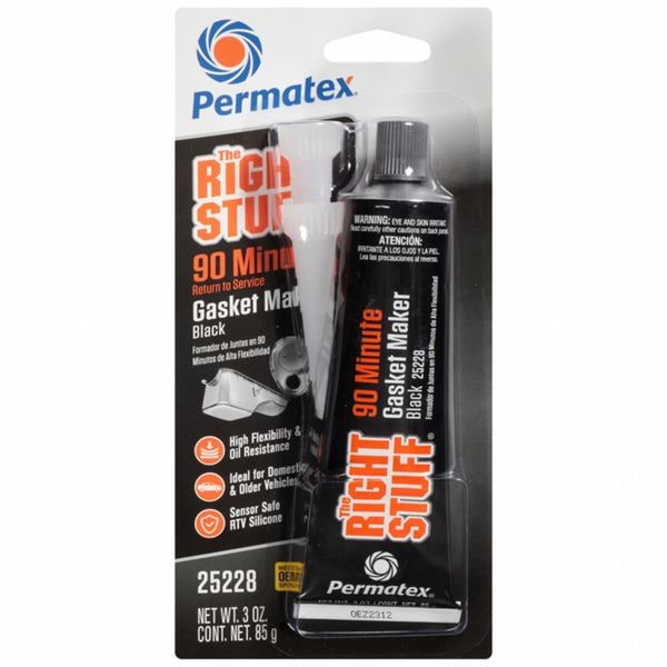 Gasket Sealant, 3 oz, Black