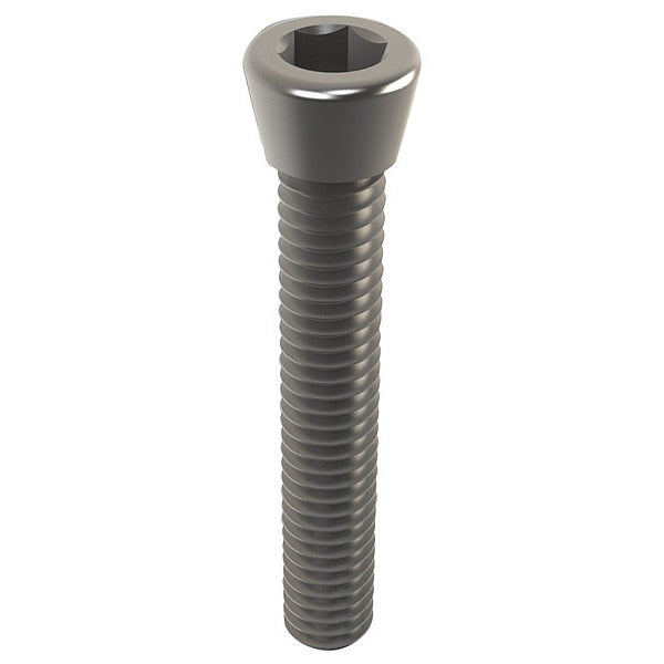 #0 x Pan Machine Screw, Plain Steel