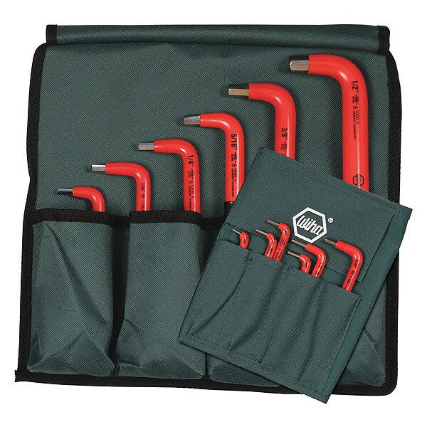 12 Piece SAE L-Shape Hex Key Set, 13694