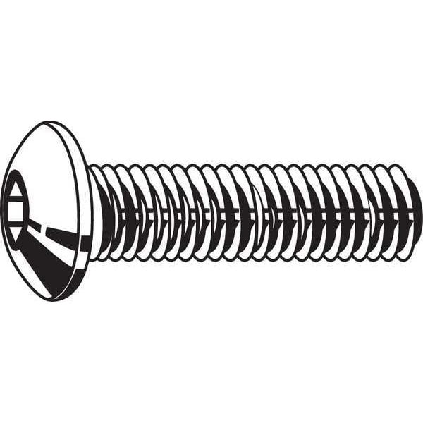 #0-80 Socket Head Cap Screw, Black Oxide Steel, 1/4 in Length, 100 PK