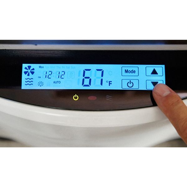 Recessed Electric Wall-Mount Heater, Recessed or Surface, 120V AC