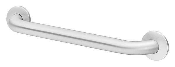 Concealed Wall Mount, Stainless Steel, Grab Bar, Satin