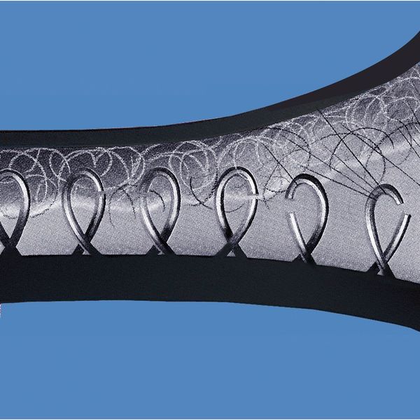 Reclosable Fastener, No Adhesive, 150 ft, 5/8 in Wd, Black, 18 PK