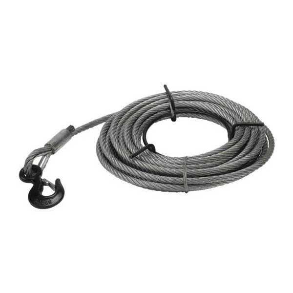 Wire Rope 66Ft, 1-1/2 Ton