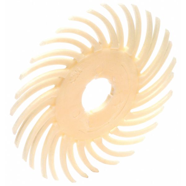 Radial Bristle Disc, SR, 2 In Dia, PK40