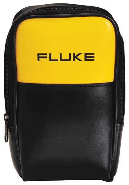Soft Carrying Case, 8-1/2 In. D, Black/Ylw