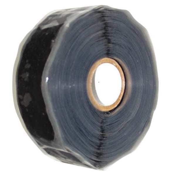 Self-Fusing Tape, 1 x 432 in, 20 mil, Black