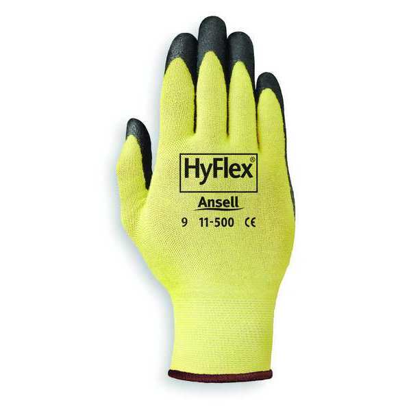 Cut Resistant Coated Gloves, A2 Cut Level, Nitrile, L, 1 PR